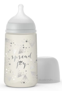 Suavinex SX Pro Spread Joy fľaša 270 ml šedá